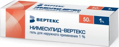 Купить нимесулид-вертекс, гель для наружного применения, 1%, 50г в Нижнем Новгороде