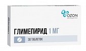 Купить глимепирид, таблетки 1мг, 30 шт в Нижнем Новгороде