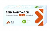 Купить топирамат-алси, таблетки покрытые пленочной оболочкой 100мг, 50 шт в Нижнем Новгороде