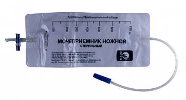 Мочеприемник однократного применения ножной Inekta, 750мл