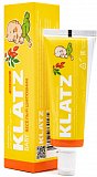 Клатц (Klatz) зубная паста для детей 0-4лет Веселый шиповник без фтора, 40мл