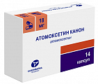 Купить атомоксетин канон, капсулы 18мг 14шт в Нижнем Новгороде