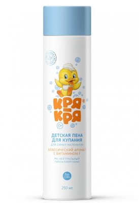 Купить кря-кря пена детская для купания с витамином f, 250мл в Нижнем Новгороде