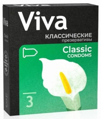 Купить viva (вива) презервативы классические 3шт в Нижнем Новгороде