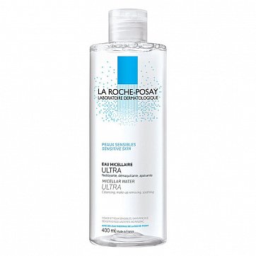 La Roche-Posay Ultra (Ля Рош Позе) мицеллярная вода для чувствительной кожи лица, 400мл