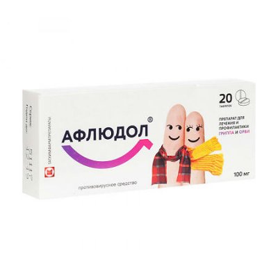 Купить афлюдол, таблетки, покрытые пленочной оболочкой 100мг, 20 шт в Нижнем Новгороде