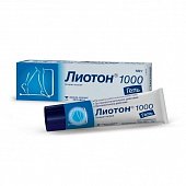 Купить лиотон 1000, гель для наружного применения 1000ме/г, 100г в Нижнем Новгороде