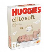 Купить huggies (хаггис) подгузники elitesoft 2, 4-6кг 82 шт в Нижнем Новгороде