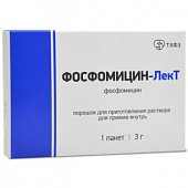Купить фосфомицин-лект, порошок для приготовления раствора для приёма внутрь 3г, пакетик 8г в Нижнем Новгороде