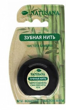 Natusana (Натусана) зубная нить, 50 м