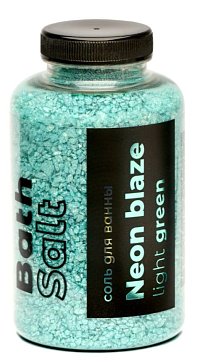 Fabrik Cosmetology (Фабрик косметик) соль для ванн Neon blaze Light green 500г