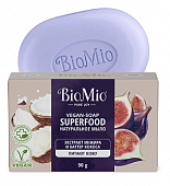 Купить biomio (биомио) bio-soap superfood мыло натуральное с экстрактом инжира и баттером кокоса 90 г в Нижнем Новгороде