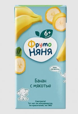 Купить фрутоняня нектар банан с мяк. 200мл (лебедянский оао экз, россия) в Нижнем Новгороде