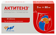 Купить актитенз, таблетки 5 мг + 80 мг, 30 шт в Нижнем Новгороде