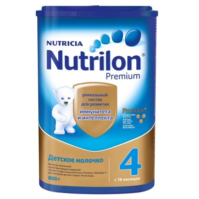 Купить nutrilon junior premium 4 (нутрилон) сухая смесь детская с 18 месяцев, 800г в Нижнем Новгороде