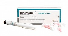 Купить примапур, раствор для подкожного введения 33мкг/0,75мл, шприц-ручка, 1 шт в Нижнем Новгороде