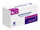 Купить донепезил канон, таблетки, покрытые пленочной оболочкой 10 мг 56 шт в Нижнем Новгороде
