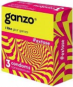 Купить ganzo (ганзо) презервативы экстаз 3шт в Нижнем Новгороде