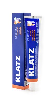 Купить klatz (клатц) зубная паста активная защита без фтора, 75мл в Нижнем Новгороде