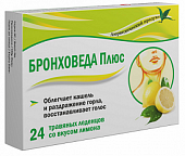Купить бронхо веда плюс, леденцы со вкусом лимона, 24 шт бад в Нижнем Новгороде