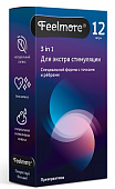 Купить feelmore (филлморе) презервативы с точками и ребрами 3 в1, 12шт  в Нижнем Новгороде