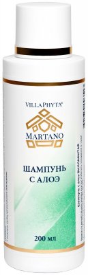 Купить виллафита (villaphyta) шампунь для волос с алоэ, 200мл в Нижнем Новгороде