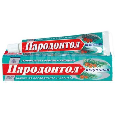 Купить пародонтол зубная паста кедровый с фтором 124г (свобода (г.москва), россия) в Нижнем Новгороде