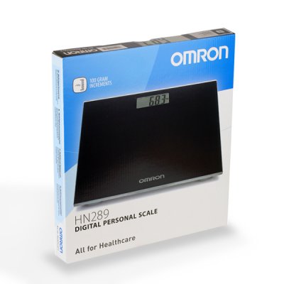 Купить omron (омрон) весы электронные цифровые hn-289 черные в Нижнем Новгороде