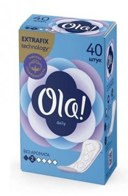 Купить ola! (ола) прокладки ежедневные daily, 40 шт в Нижнем Новгороде