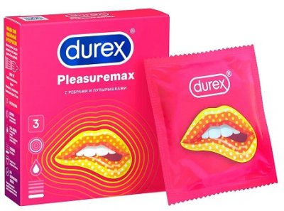 Купить durex (дюрекс) презервативы pleasuremax 3шт в Нижнем Новгороде