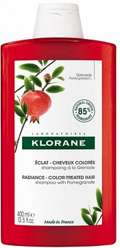 Klorane (Клоран) шампунь для окрашенных волос с Гранатом, 400мл