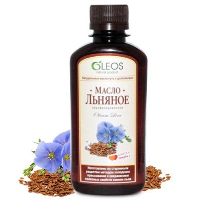 Купить oleos (олеос) масло пищевое льняное нерафинированное, 200мл бад в Нижнем Новгороде