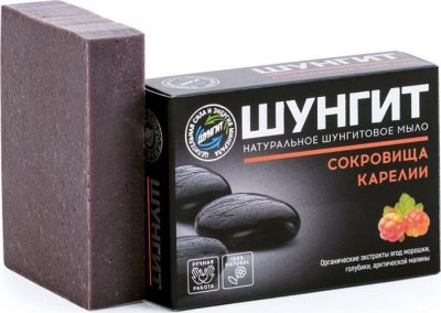 Купить природная аптека шунгит мыло натуральное сокровища карелии 100г в Нижнем Новгороде