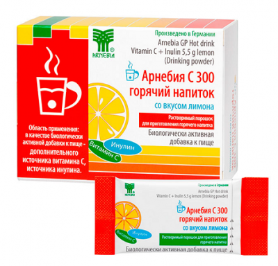 Купить арнебия с300 горячий напиток со вкусом лимона, порошок пакетики 5,5г, 10 шт бад в Нижнем Новгороде
