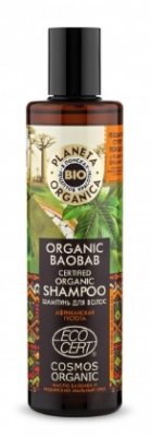 Купить планета органика (planeta organica) organic baobab шампунь для волос, 280мл в Нижнем Новгороде