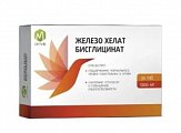 Купить м актив железо бисглицинат, таблетки массой 1200 мг, 30 шт бад в Нижнем Новгороде