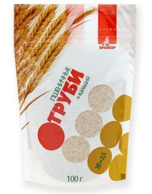 Купить отруби лито пшеничные молотые кальций, 100г бад в Нижнем Новгороде