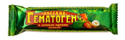 Купить гематоген русский новый с лесным орехом 40г бад в Нижнем Новгороде