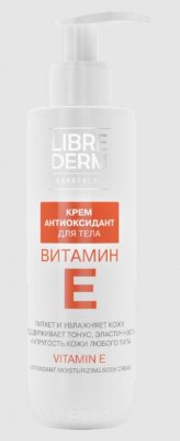 Купить librederm витамин е (либридерм) крем-антиоксидантный для тела, 200мл в Нижнем Новгороде
