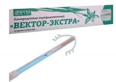 Купить контрацептив внутриматочный (спираль) вектор-экстра серебро-медьсодержащий ф-образный agcu 150/250 в Нижнем Новгороде