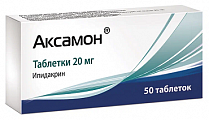 Купить аксамон, таблетки 20мг, 50 шт в Нижнем Новгороде