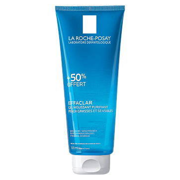 La Roche-Posay Effaclar (Ля Рош Позе) гель очищающий пенящийся для жирной и чувствительной кожи лица, 300мл