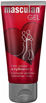 Masculan (Маскулан) гель-смазка Клубничка 50мл