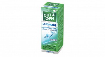 Раствор для контактных линз Опти-Фри PureMoist 300мл+контейнером