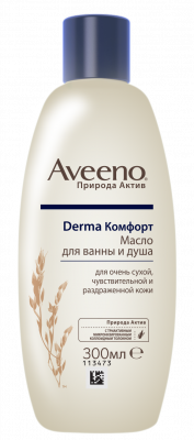 Купить авино дерма комфорт масло д/ванны/душа, 300мл (джонсон и джонсон, греция) в Нижнем Новгороде