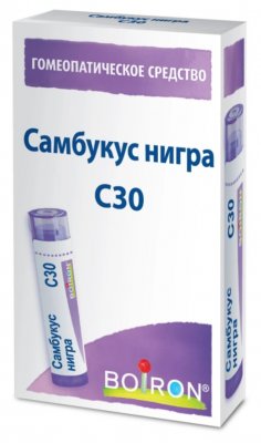 Купить самбукус нигра с30, гомеопатический монокомпонентный препарат растительного происхождения, гранулы гомеопатические 4 гр в Нижнем Новгороде