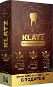 Купить klatz (клатц) набор для мужчин зубная паста коньяк, виски и ром 75мл №3+зубная щетка жесткая в Нижнем Новгороде