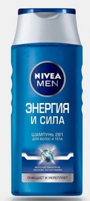 Купить nivea (нивея) для мужчин шампунь-уход энергия и сила 2в1, 400мл в Нижнем Новгороде