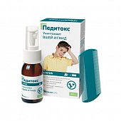 Купить педитокс, средство педикулицидный (от вшей и гнид), спрей 60мл в Нижнем Новгороде
