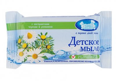 Купить наша мама мыло детское для чувствительной и проблемной кожи с чередой и ромашкой, 90г в Нижнем Новгороде